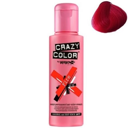 Crazy Color 56 Fire Red